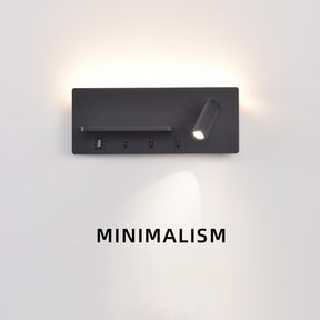 Modern Bedside Iron LED Reading Wall Light