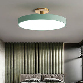 Simple Semi-Flush Mount Acrylic LED Ceiling Light