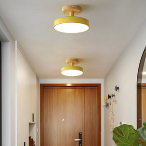 Colorful Round Flush Mount Ceiling Light