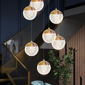 Nordic Decoration Stair Living Room LED Pendant lights