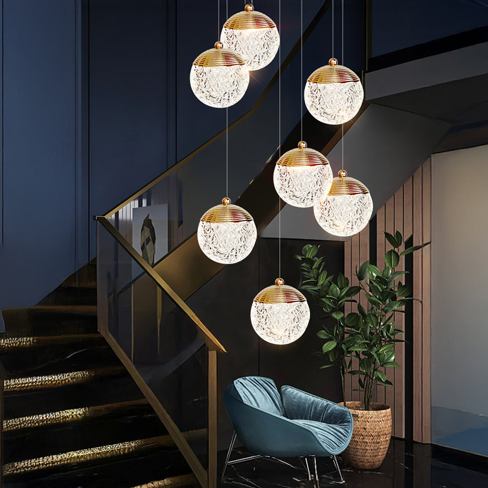 Nordic Decoration Stair Living Room LED Pendant lights