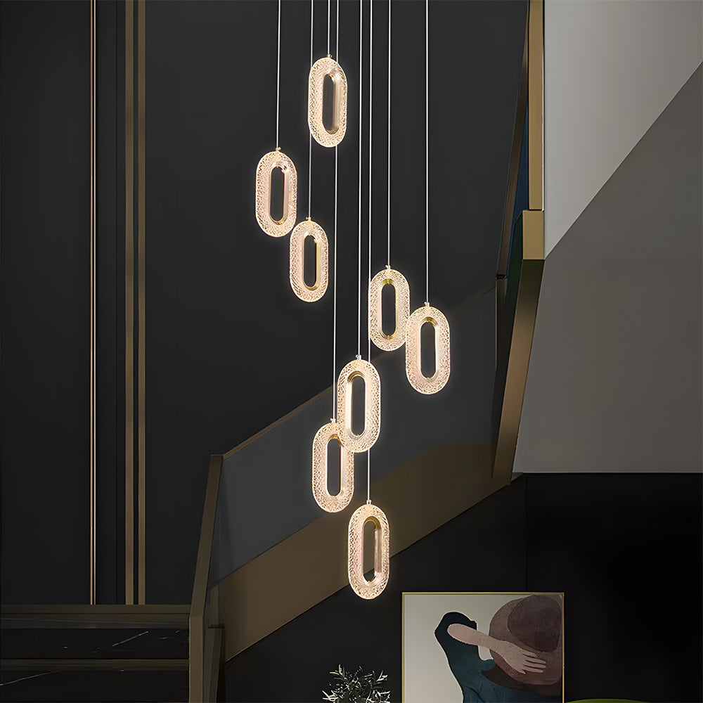 Nordic Modern Zinc Alloy LED Pendant Light For Living Room