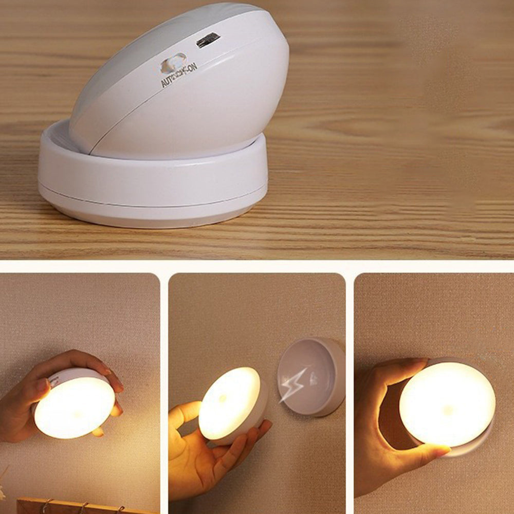 Mini Chargeable White LED Wall Light