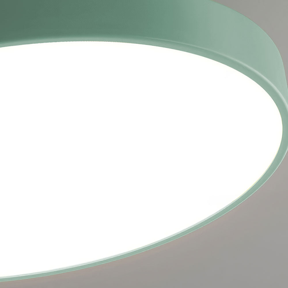 Simple Semi-Flush Mount Acrylic LED Ceiling Light