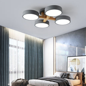 Contemporary Acrylic Multi-Heads Ceiling Light