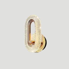 Luxury Acrylic Loop LED Wall Light