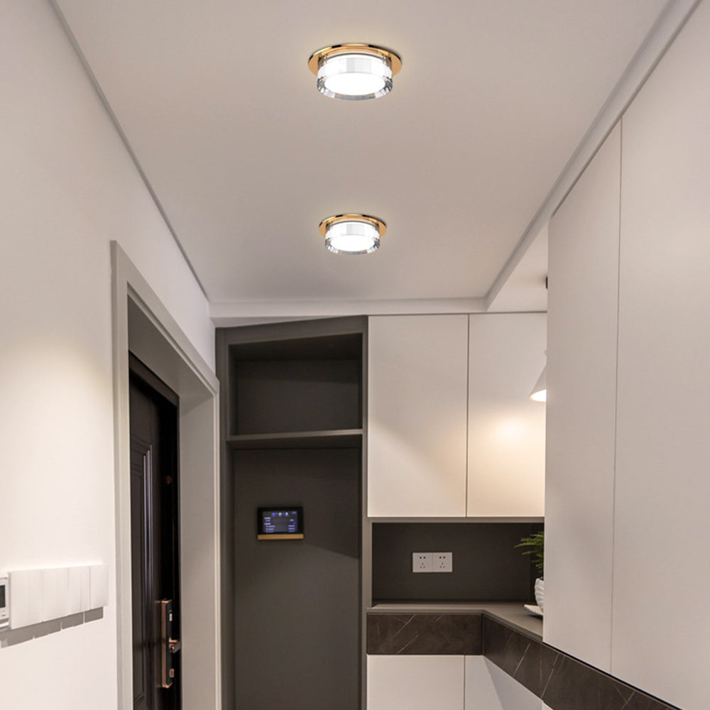 Mini Hallway LED Crystal Ceiling Light