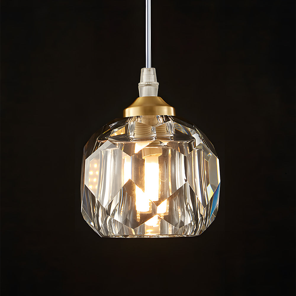 Contemporary Gold Aluminum Living Room LED Pendant Lights