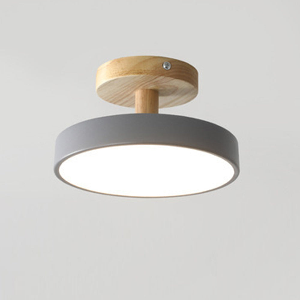 Colorful Round Flush Mount Ceiling Light