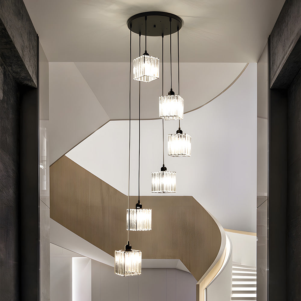 Staircase Modern Iron Pendant Lights