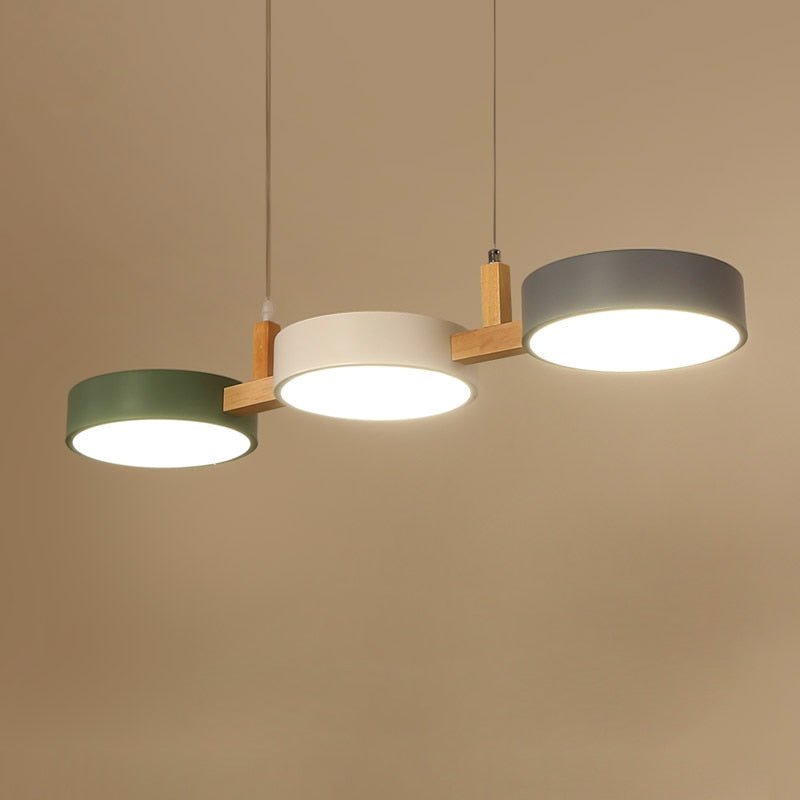 Modern Three Heads Creative Pendant Light