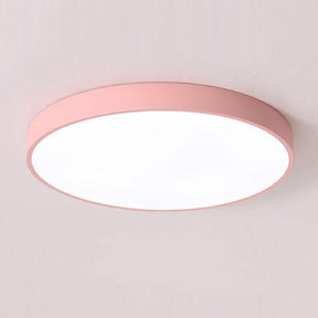 Minimalist Modern Round Flush Ceiling Lights