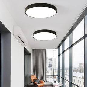 Minimalist Modern Round Flush Ceiling Lights