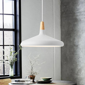 Contemporary Conical Colorful Metal Pendant Lamp