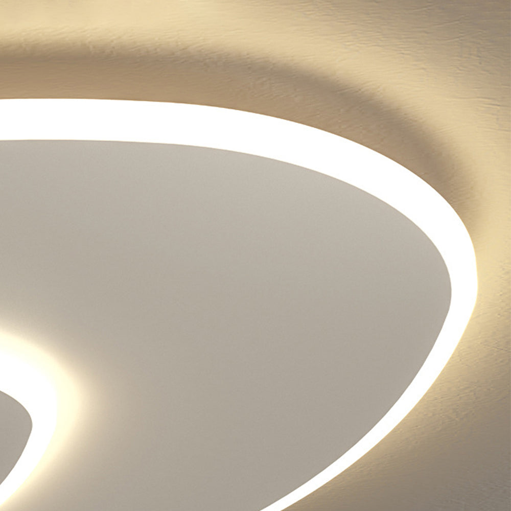 Nordic Geometry LED Acrylic Ceiling Light