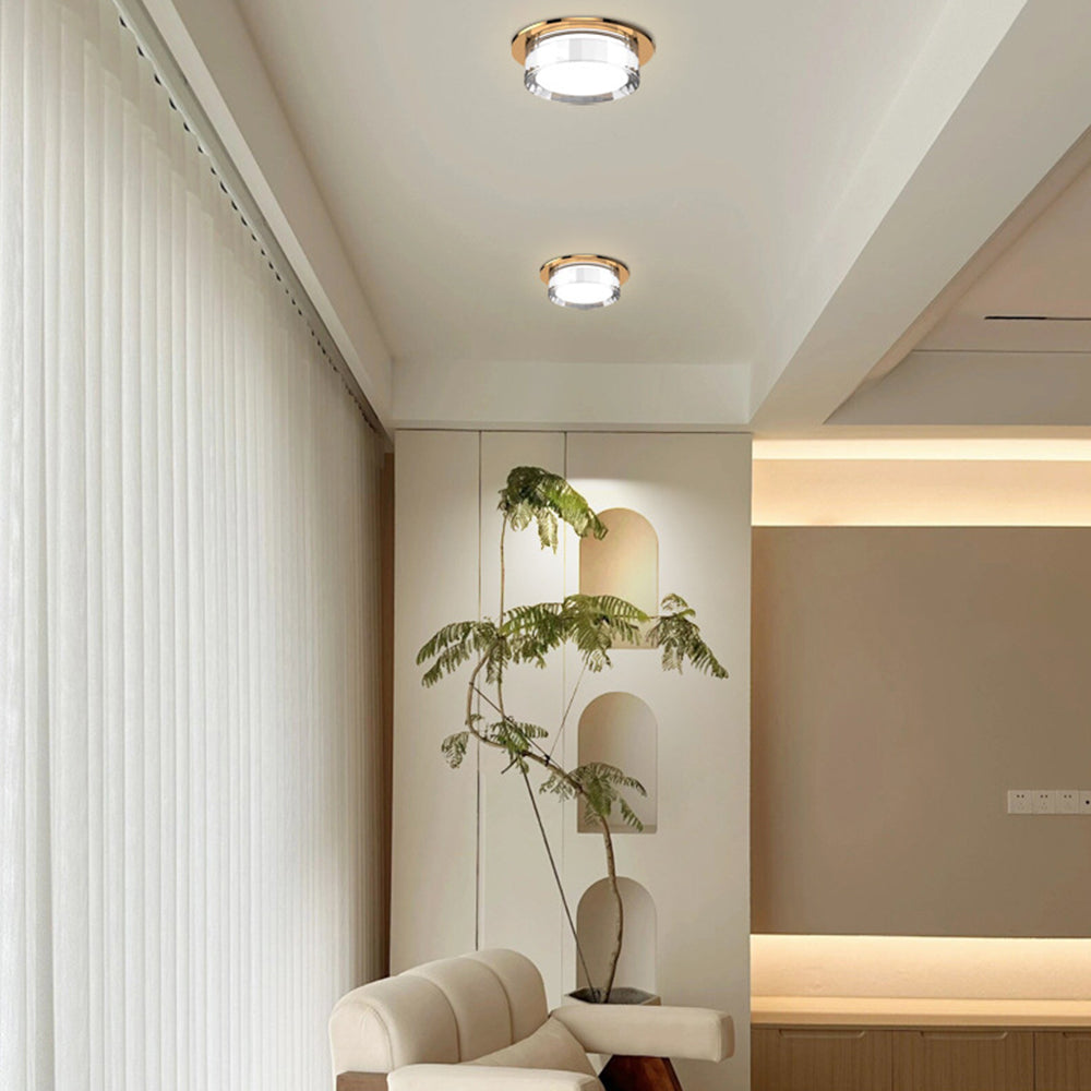 Mini Hallway LED Crystal Ceiling Light