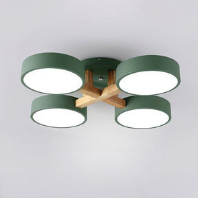 Contemporary Acrylic Multi-Heads Ceiling Light