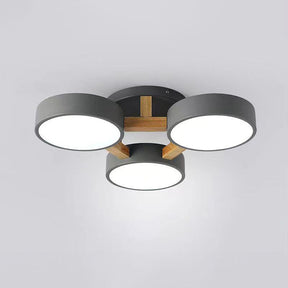 Contemporary Acrylic Multi-Heads Ceiling Light