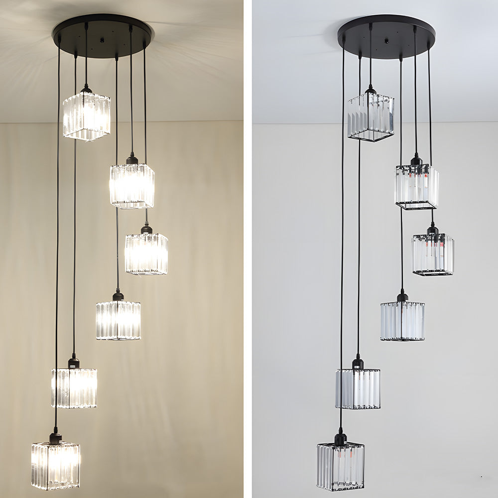 Staircase Modern Iron Pendant Lights