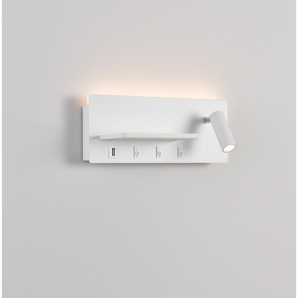 Modern Bedside Iron LED Reading Wall Light