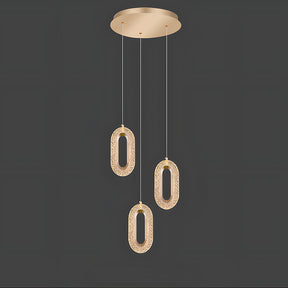 Nordic Modern Zinc Alloy LED Pendant Light For Living Room