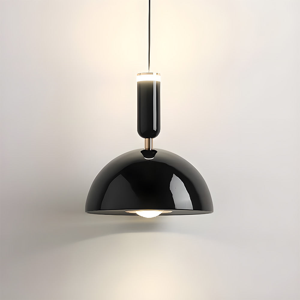 Bauhaus Modern Stained LED Pendant Light