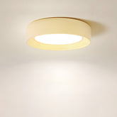 Cute Creamy Yellow Round LED Ceiling Light