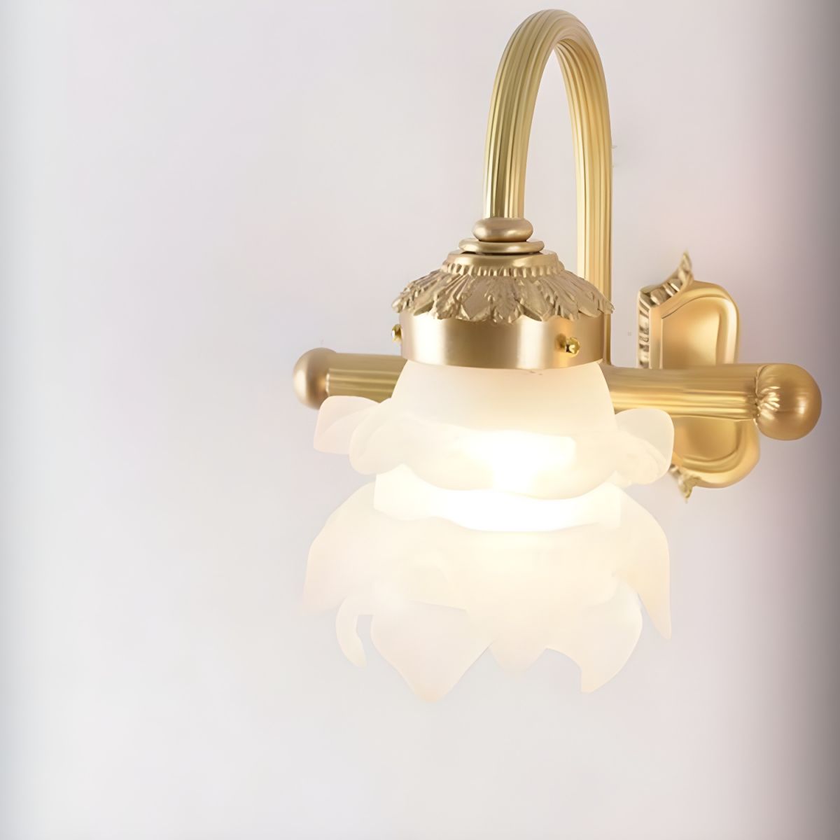 Modern Luxury Gold Bathroom Vanity Light