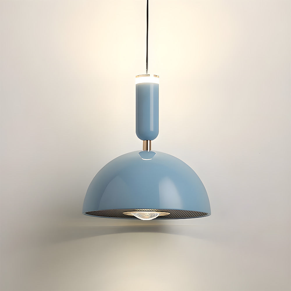 Bauhaus Modern Stained LED Pendant Light