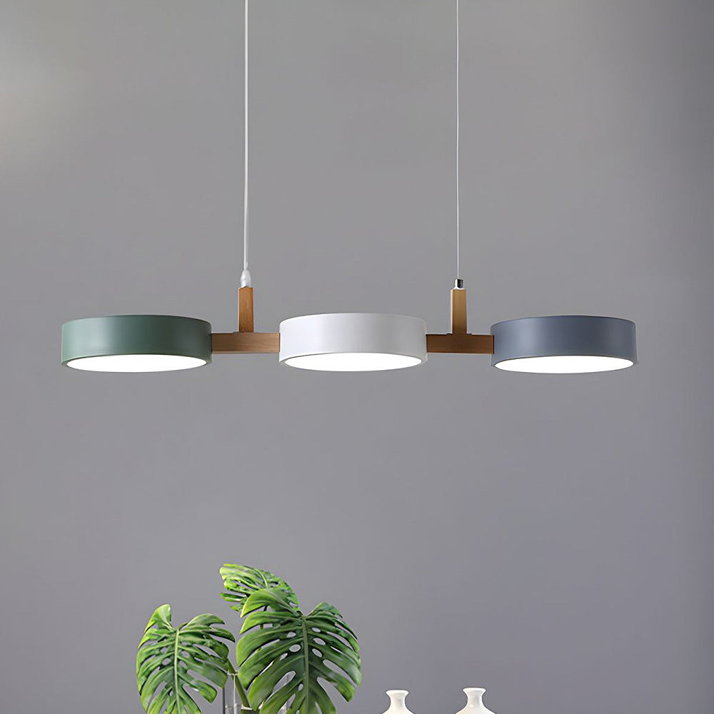 Modern Three Heads Creative Pendant Light