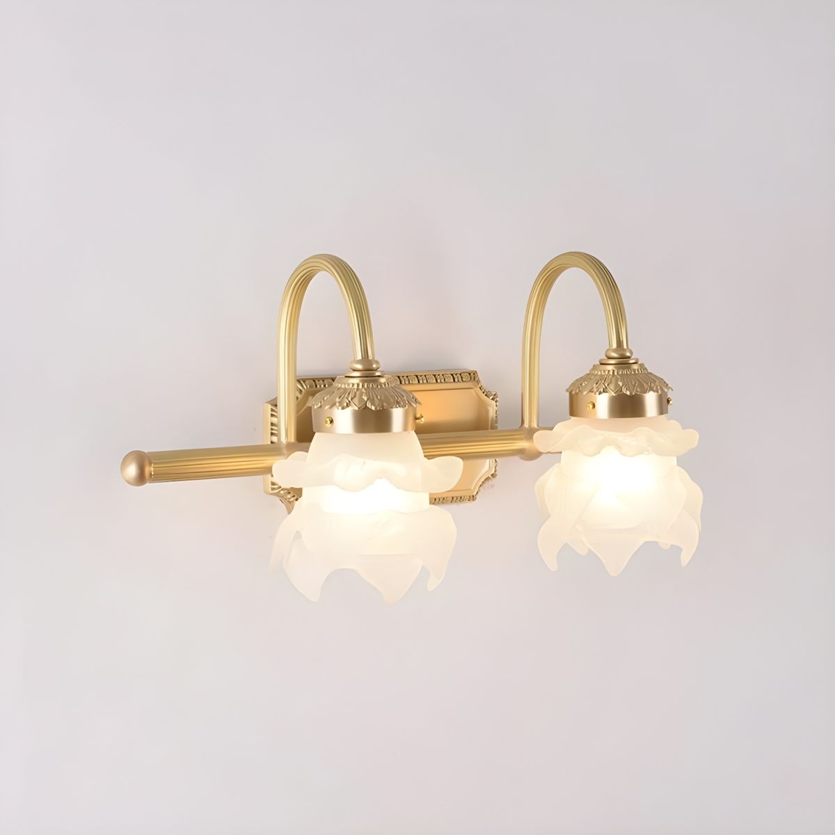 Modern Luxury Gold Bathroom Vanity Light