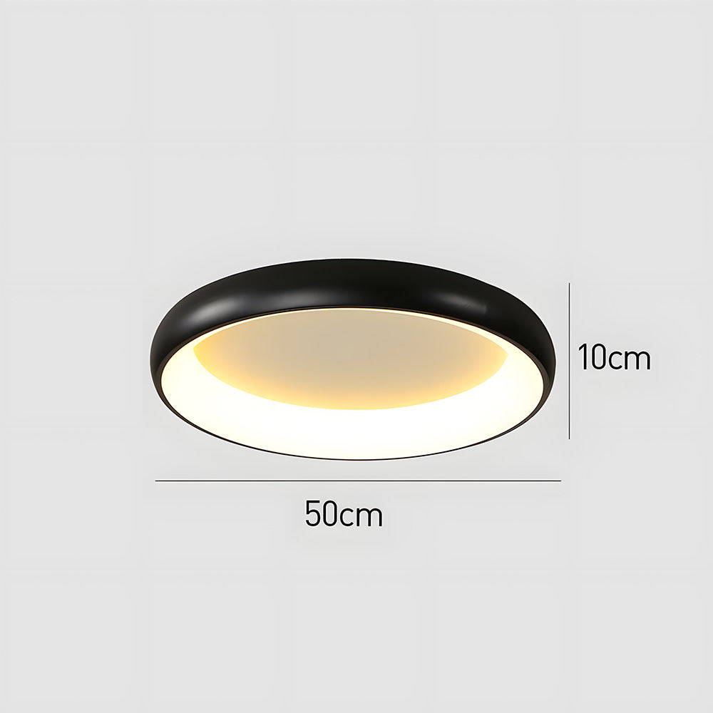 Nordic Creative Round LED Bedroom Ceiling Light