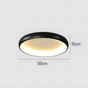 Nordic Creative Round LED Bedroom Ceiling Light