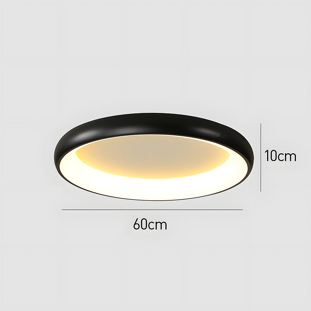 Nordic Creative Round LED Bedroom Ceiling Light