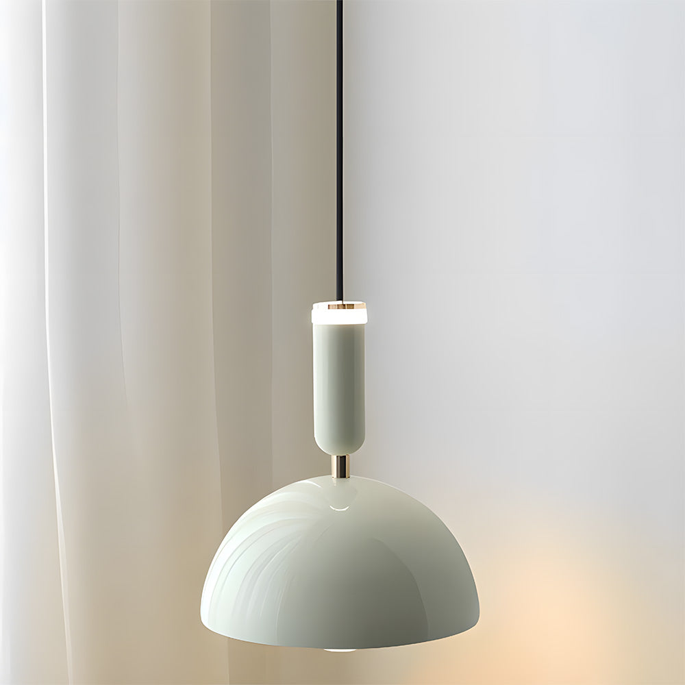 Bauhaus Modern Stained LED Pendant Light