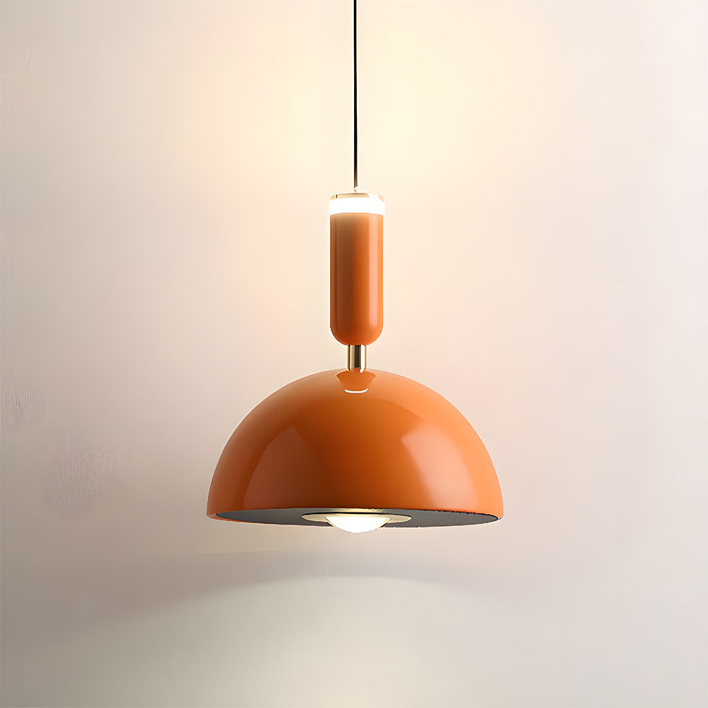 Bauhaus Modern Stained LED Pendant Light