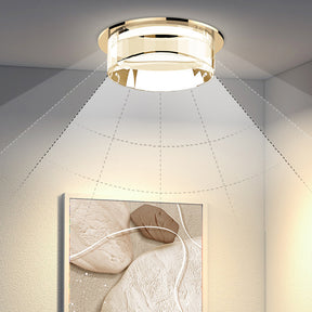 Mini Hallway LED Crystal Ceiling Light