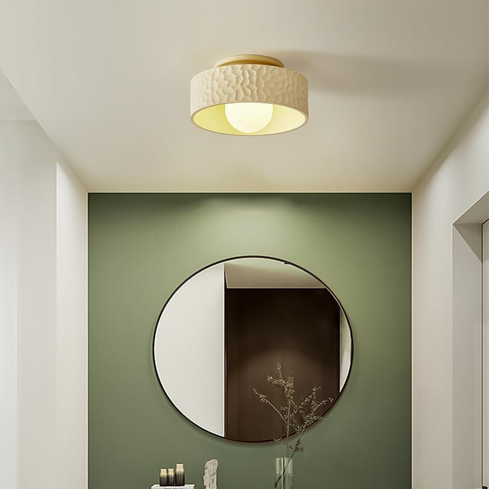 French Cream Simple Creativity Ceiling Light
