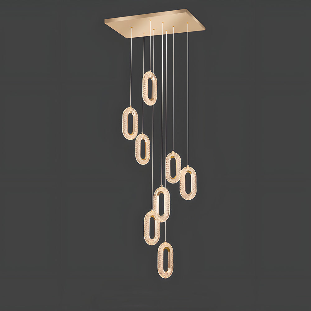 Nordic Modern Zinc Alloy LED Pendant Light For Living Room