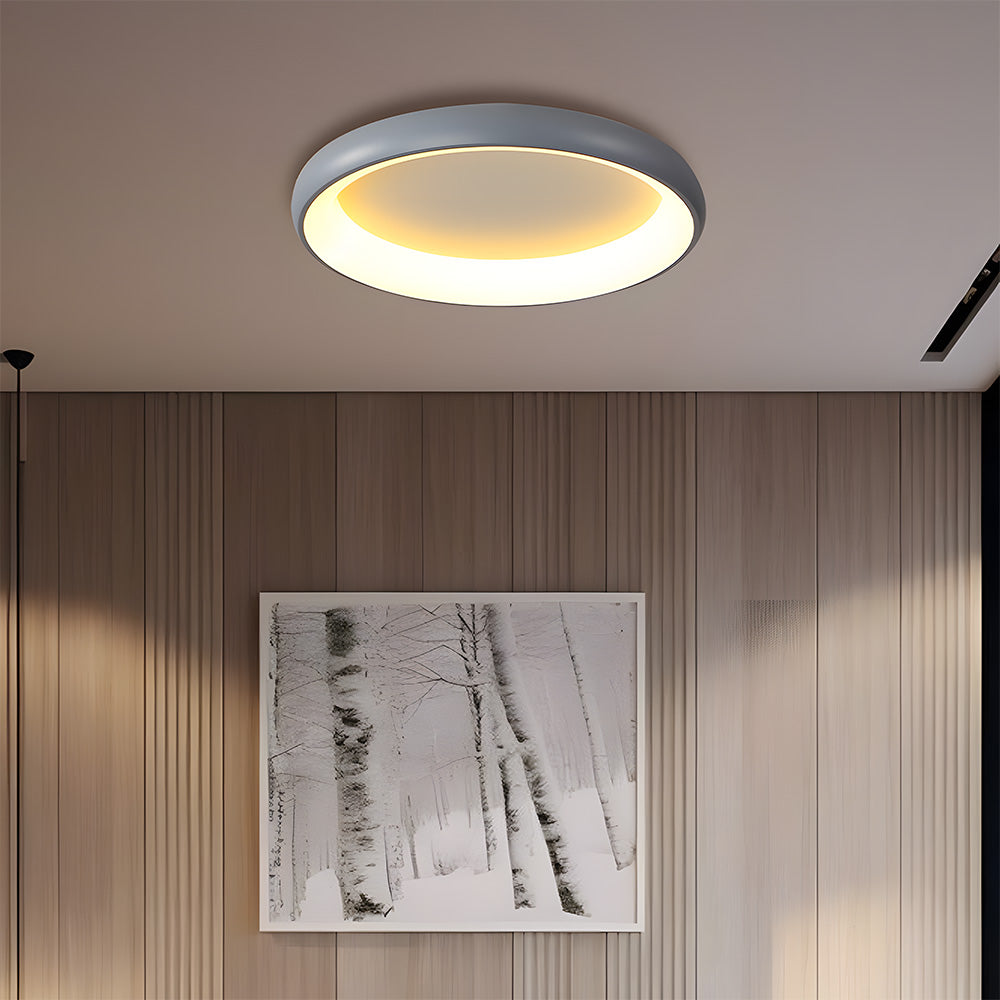 Nordic Creative Round LED Bedroom Ceiling Light