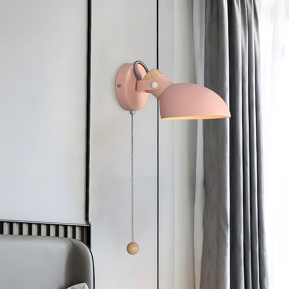 Creative Macarons Switch Cord Wall-Mounted Lamp