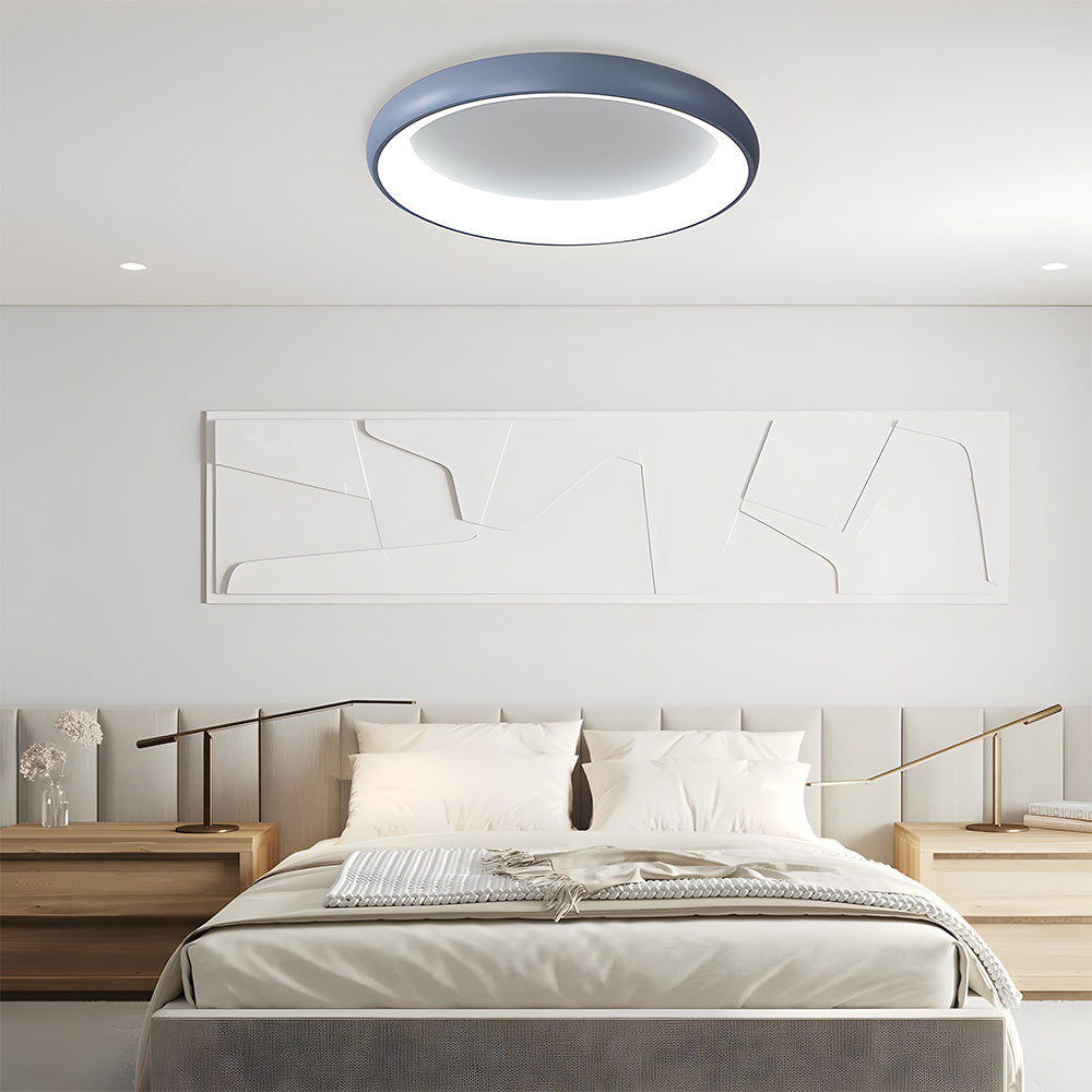 Nordic Creative Round LED Bedroom Ceiling Light