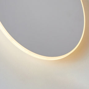 Minimalist Round Metal LED Outdoor Wall Light