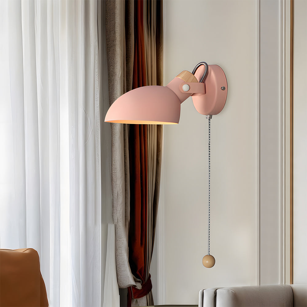 Creative Macarons Switch Cord Wall-Mounted Lamp