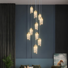 Luxurious Contemporary Acrylic Living Room LED Pendant Lights