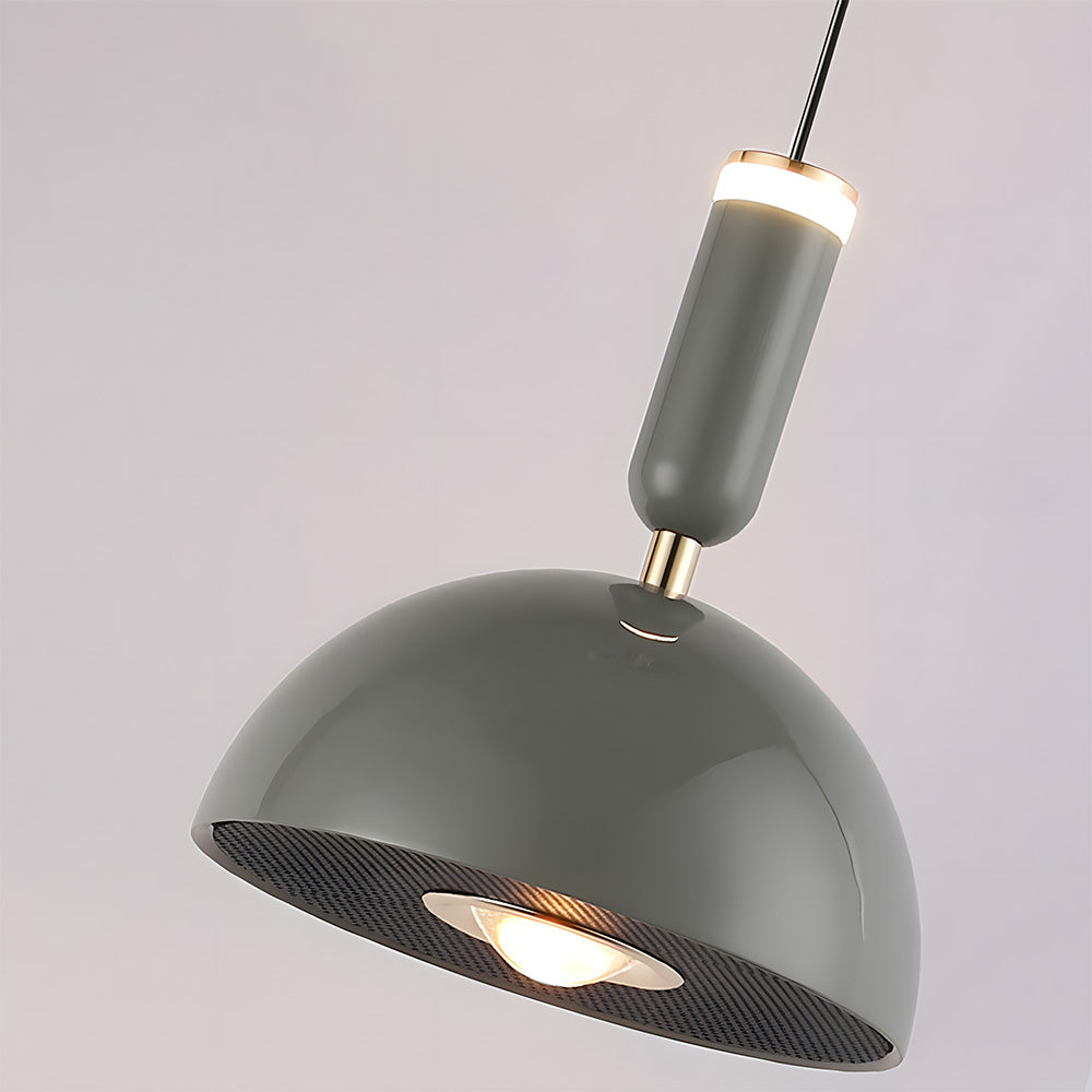 Bauhaus Modern Stained LED Pendant Light