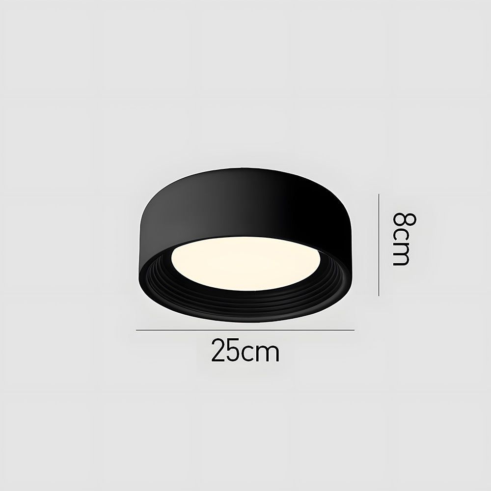 Modern Simple Round Acrylic Shade LED Ceiling Light