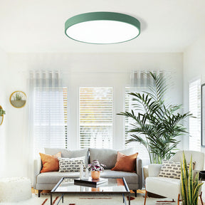 Minimalist Modern Round Flush Ceiling Lights