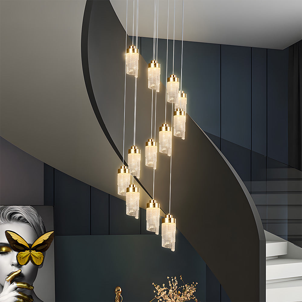 Luxurious Contemporary Acrylic Living Room LED Pendant Lights