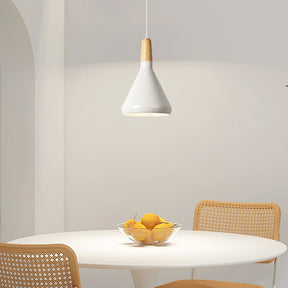 Contemporary Conical Colorful Metal Pendant Lamp